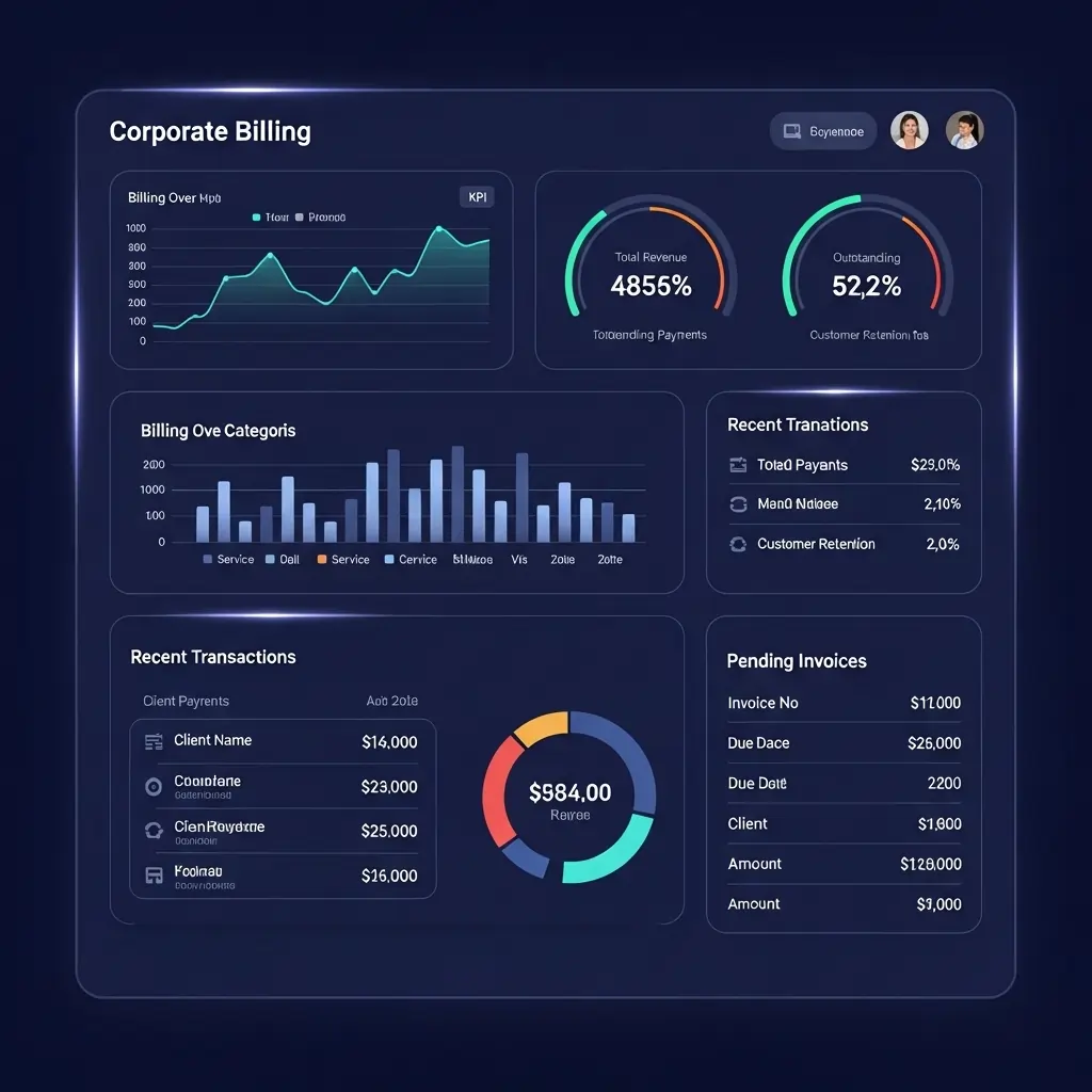 Digital Khata Book feature showing customer credit balances.